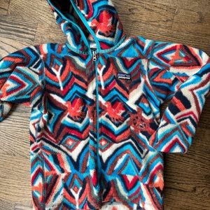 Patagonia boys hooded fleece